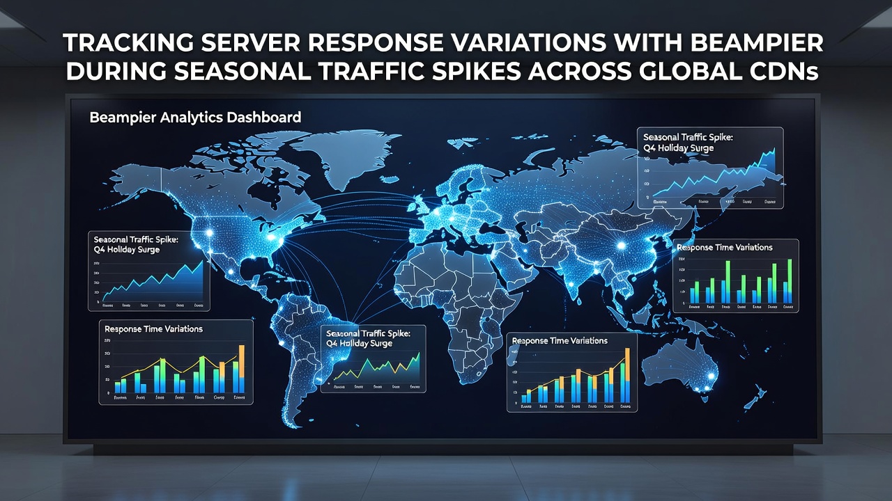 Tracking Server Response Variations with Beampier During Seasonal Traffic Spikes Across Global CDNs